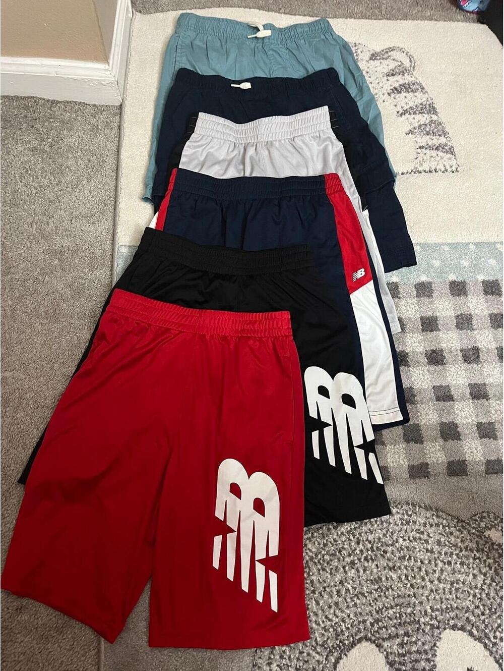 Boys Large 14-16 Athletic Shorts Bundle New Balance & Mixed - Picture 4 of 7